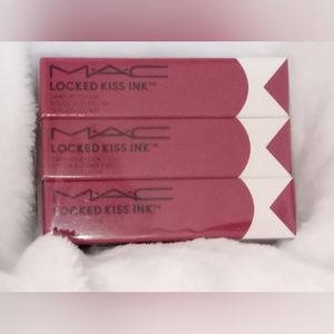 MAC Locked kiss ink lip stain. New Sealed 3 pack
